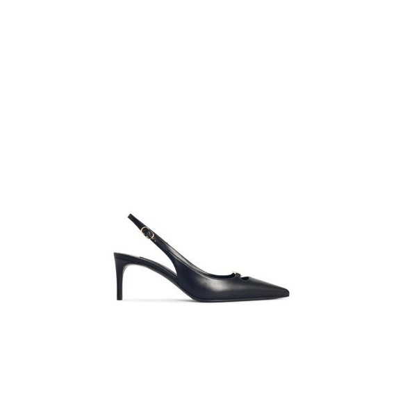 Dolce & Gabbana Black Leather Slingbacks - NWT - Picture 1 of 3
